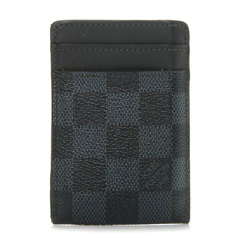 louis vuitton damier money clip|Card Holder Pince Damier Graphite Canvas .